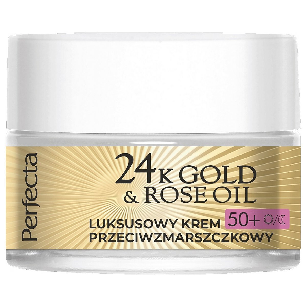 Perfecta K Gold Rose Oil Luksusowy Krem Przeciwzmarszczkowy Na