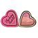Makeup Revolution Blushing Hearts Triple Baked Blusher Róż 10g Candy Queen Of Hearts