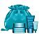 Clarins Hydra-Essentiel Zestaw pielęgnacyjny krem 50ml + maseczka 15ml + peeling 3ml + kosmetyczka