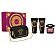 Versace Crystal Noir Zestaw upominkowy EDT 90ml + żel pod prysznic 100ml + balsam do ciała 100ml + kosmetyczka