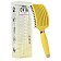 Sister Young Ovia Hair Brush Szczotka do włosów z włosiem dzika Lemon