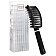 Sister Young Zoco Hair Brush Szczotka do włosów z włosiem dzika Black