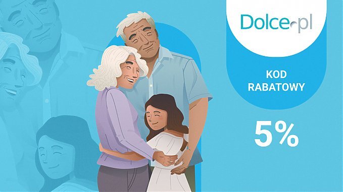 Kod Rabatowy 5% z okazji Dnia Babci i Dziadka!
