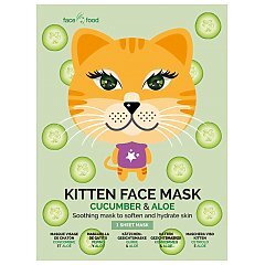 7th Heaven Kitten Face Mask Cucumber & Aloe 1/1