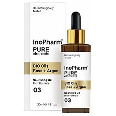 InoPharm Pure Elements BIO Oils Rose + Argan 1/1