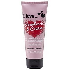 I Love... Strawberries & Cream Hand & Nail Cream 1/1