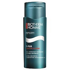 Biotherm Homme T-Pur Anti Oil & Wet "Clean Skin" Effect Mattifying Moisturizing Gel 1/1