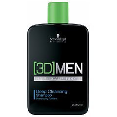 Schwarzkopf Professional 3D Men Deep Cleansing Shampoo 1/1