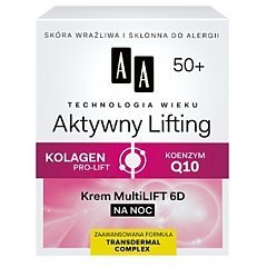 AA Technology Age 50+ Active Lifting Night Cream 1/1