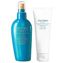 Shiseido Sun Protection Spray Oil-Free SPF15 + After Sun Intensive Recovery Emulsion 1/1