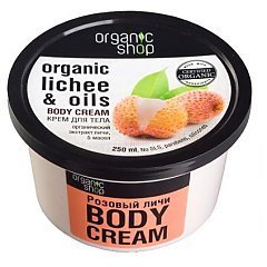 Organic Shop Organic Lychee & 5 Oils Body Cream 1/1