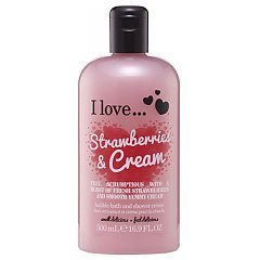 I Love... Strawberries & Cream Bath & Shower Creme 1/1