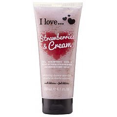 I Love... Strawberries & Cream Exfoliating Shower Smoothie 1/1
