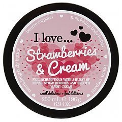 I Love... Strawberries & Cream Nourishing Body Butter 1/1