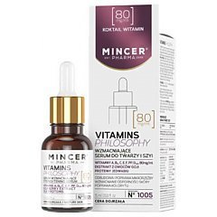 Mincer Pharma Vitamins Philosophy Strengthening Serum For Face And Neck 1/1