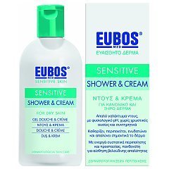 Eubos Med Sensitive Skin Shower & Cream For Dry Skin 1/1