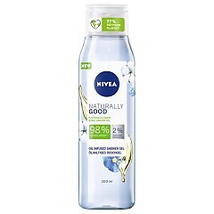 Nivea Naturally Good Cotton Flower Scent & Touch Of Bio Oil Shower Gel 1/1