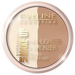 Eveline Art Make-Up Highlighter&Bronzer Pressed Powder 1/1