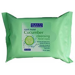 Beauty Formulas Cucumber Cleansing Facial Wipes 1/1