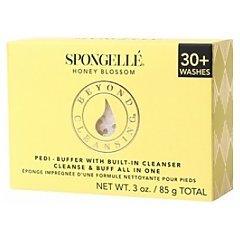Spongelle Honey Blossom Pedi - Buffer with Built - In Cleanser 1/1