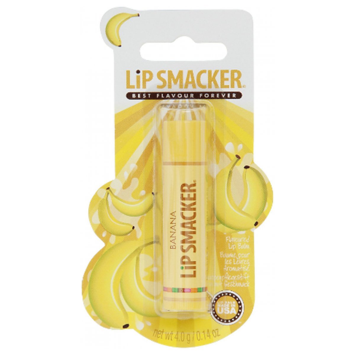 Lip Smacker Flavoured Lip Balm Błyszczyk Do Ust 4g Banana Perfumeria Dolcepl 