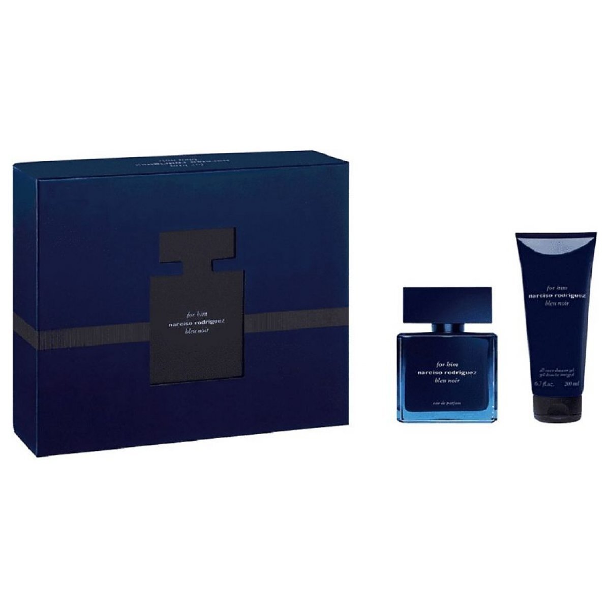 Narciso Rodriguez for Him Bleu Noir Zestaw upominkowy EDP 50ml + żel ...