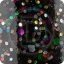 NeoNail UV Gel Polish Color Lakier hybrydowy do paznokci 6ml 3625-1 Black Confetti