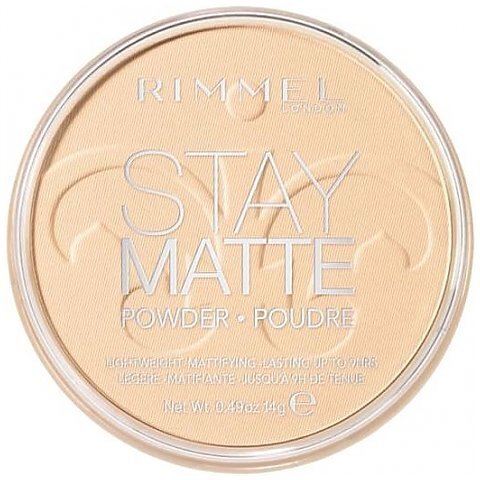 Rimmel Stay Matte Pressed Powder Puder prasowany 14g 005 Silky Beige ...