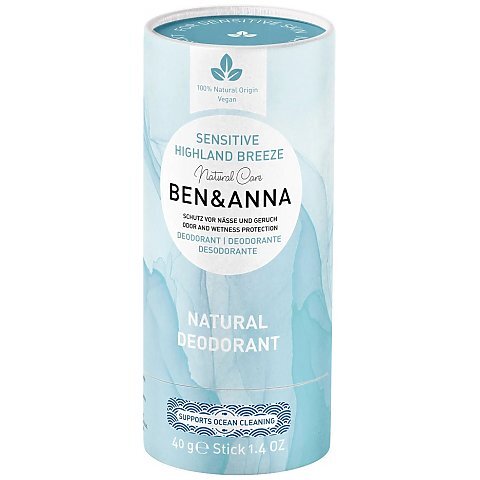 ben & anna sensitive highland breeze dezodorant w sztyfcie 40 g   