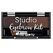 Miss Sporty Studio Eyebrow Kit Paleta do makijażu brwi 1,1g 001 Medium Brown