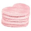 Glov Heart Pads Wielorazowe płatki kosmetyczne Pink 5szt.