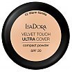 IsaDora Velvet Touch Ultra Cover Compact Powder Puder kompakt SPF 20 7,5g 62 Warm Vanilla
