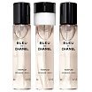 Bleu de CHANEL Parfum Perfumy 3 x 20ml - wkłady