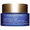 Clarins Multi-Active Nuit Targets Fine Lines Revitalizing Night Cream tester Krem na noc do cery normalnej i mieszanej 50ml