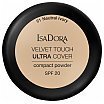 IsaDora Velvet Touch Ultra Cover Compact Powder Puder kompakt SPF 20 7,5g 61 Neutral Ivory