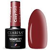 Claresa Soak Off UV/LED Color Lakier hybrydowy do paznokci 5g Cozy Red