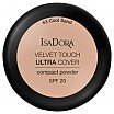 IsaDora Velvet Touch Ultra Cover Compact Powder Puder kompakt SPF 20 7,5g 63 Cool Sand
