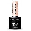 Claresa Soak Off UV/LED Dusty Rose Lakier hybrydowy 5g 001