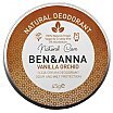 Ben&Anna Natural Deodorant Naturalny dezodorant w kremie w aluminiowej puszce Vanilla Orchid 45g