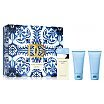 Dolce&Gabbana Light Blue Zestaw upominkowy EDT 50ml + krem do ciała 50ml + żel pod prysznic 50ml