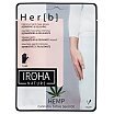 Iroha Nature Repairing & Relaxing Hand & Nail Mask Naprawczo-relaksacyjna maseczka w płachcie do dłoni i paznokci Cannabis 2x8g