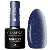Claresa Soak Off UV/LED Color Lakier hybrydowy do paznokci 5g 714 Blue
