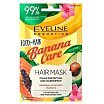 Eveline Cosmetics Food For Hair Banana Care Odżywcza maska do włosów farbowanych, z pasemkami i zniszczonych 20ml