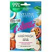 Eveline Cosmetics Food For Hair Sweet Coconut Nawilżająca maska do włosów normalnych i cienkich 20ml