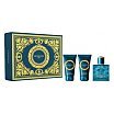 Versace Eros Zestaw upominkowy EDT 50ml + balsam po goleniu 50ml + żel pod prysznic 50ml