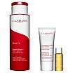 Clarins Body Beautiful Zestaw pielęgnacyjny balsam do ciała 200ml + peeling 30ml + olejek 10ml