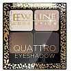 Eveline Quattro Eyeshadow Poczwórne cienie do powiek 7,2g 09