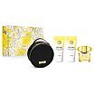Versace Yellow Diamond Zestaw upominkowy EDT 90ml + balsam 100ml + żel pod prysznic 100ml + kosmetyczka