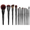 JESSUP Makeup Lover Makeup Brush Collection Zestaw pędzli do makijażu Phantom Black 13szt.
