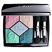 Christian Dior 5 Couleurs Glow Vibes High Fidelity Colours & Effects Eyeshadow Palette Paleta pięciu cieni do powiek 6g 327 Blue Beat